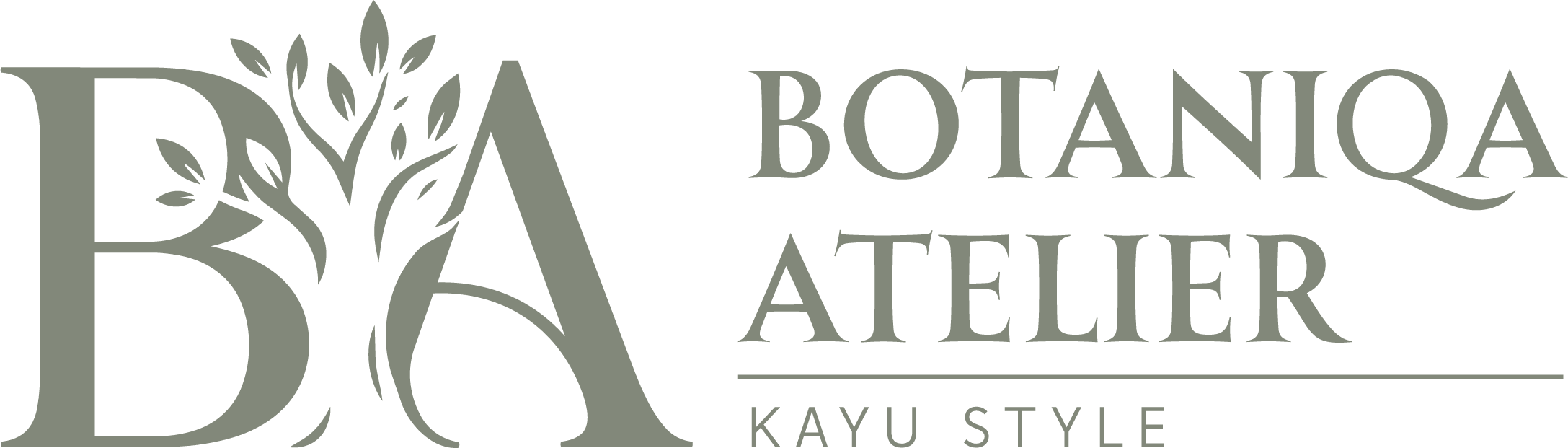 Kayu style Botaniqa Atelier